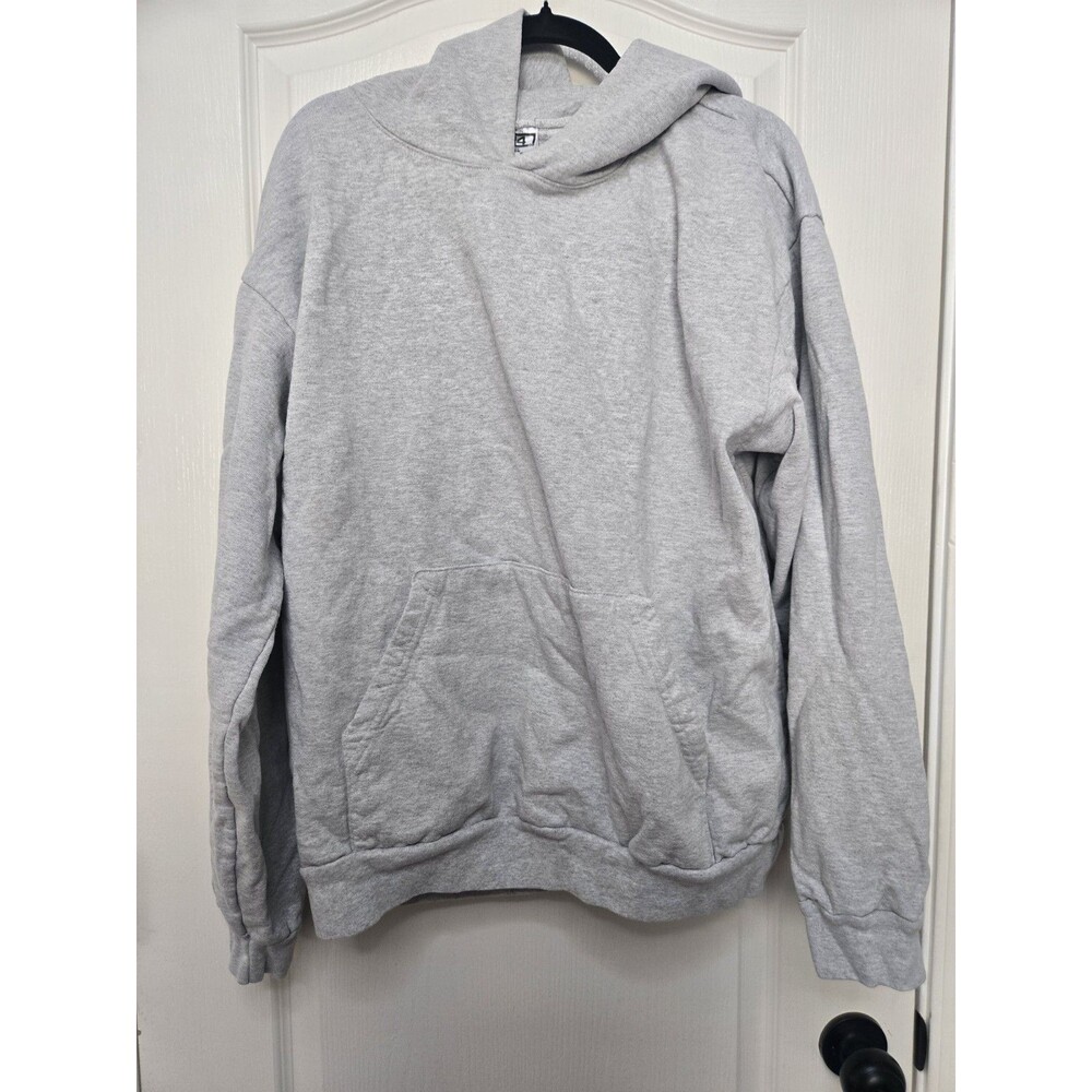 Los Angeles Apparel 14 Oz. Heavy Fleece Grey Ash Hoodie XL. USA Made